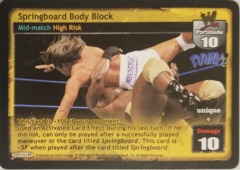 Springboard Body Block